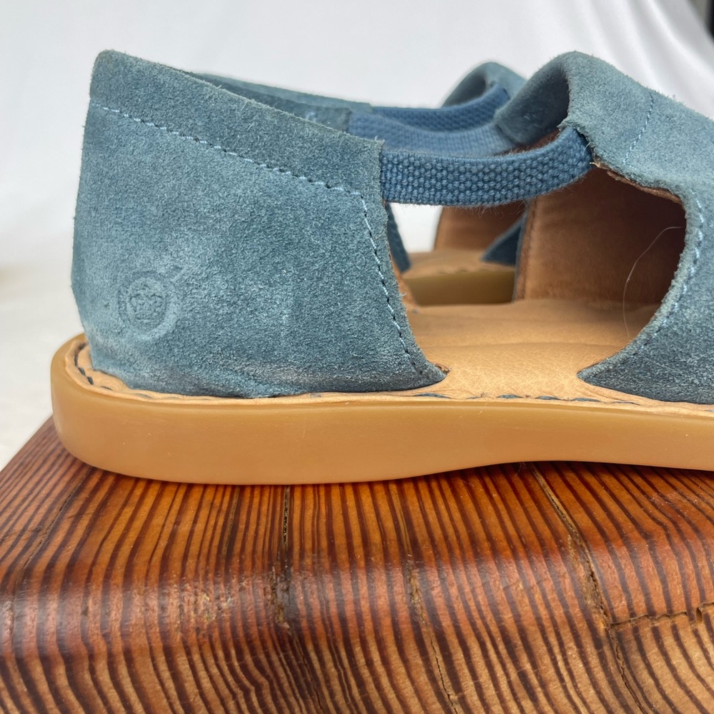 Leather Born Cove Modern | Hand-finished Real Suede Slip-ons | Size 7 | - Picture 9 of 12